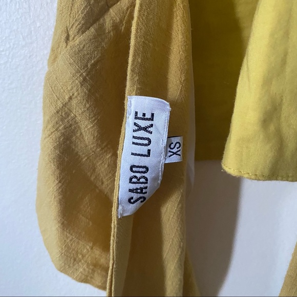 Sabo Skirt Sabo Luxe raw citrus top - Picture 5 of 5